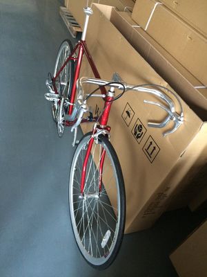 700C Дорожный велосипед с Hi-Ten Steel Lugged Frame Shimano 14S Классический и калибр тормоза