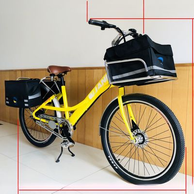 35V 350W 8,8AH Литий батарея 26 &quot;Быстрое питание доставка грузового электровелосипеда для взрослых женщин 25KM / H CE Европейский рынок