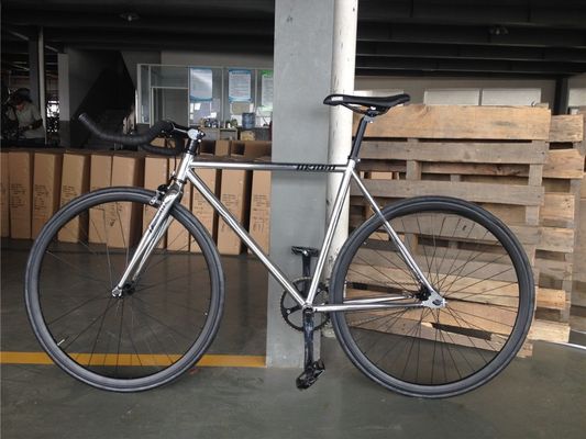 700C Single Speed Flip Flop Fixie Bike с жесткой рамой 11 кг OEM настройка хрома