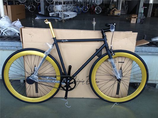 700C Single Speed Flip Flop Fixie Bike с жесткой рамой 11 кг OEM настройка хрома
