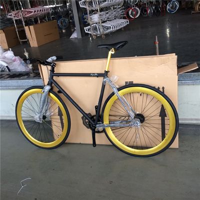 Вилка материал сталь настройка односкоростной белый цвет Бики Fixie велосипед для взрослых