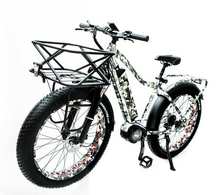 48В 17AH 1000W BaFang Central Motor Электрический горный велосипед с 26 &quot;жирными снежными шинами