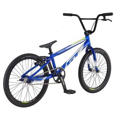 Нет подвески 20-дюймовый BMX гоночный велосипед с алюминиевой рамкой и односкоростными передачами