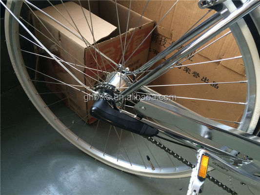 Lady Road Bike Внутренний 3-скоростной хромный каркас Городской велосипед с стальным вилкой 11KGS