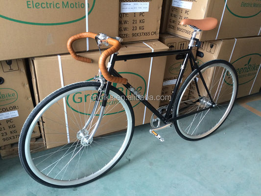 700C односкоростной велосипед с фиксированным приводом с калибровкой R Vintage Drop Bar Fixie Bike