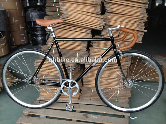 700C односкоростной велосипед с фиксированным приводом с калибровкой R Vintage Drop Bar Fixie Bike