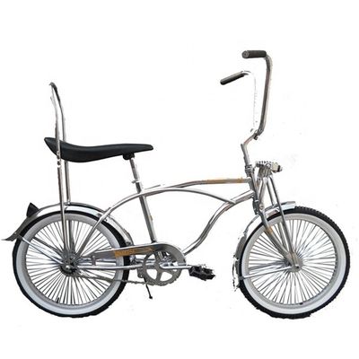 CE сертифицированный 20 &quot;Сливер CP Steel Frame Костер тормоз пляжный крейсер Lowrider велосипед