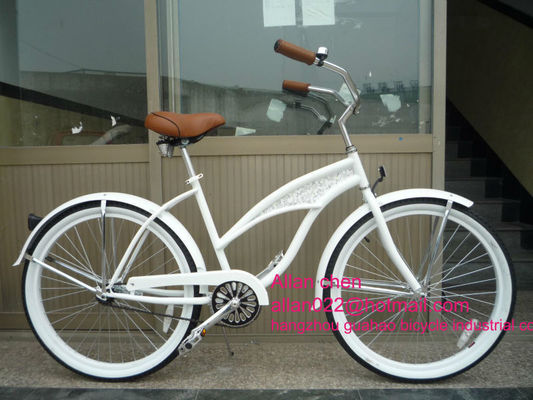 Популярные девушки Beach Cruiser Bike с стальной рамой и Shimano Nexus 3 Speed Gear