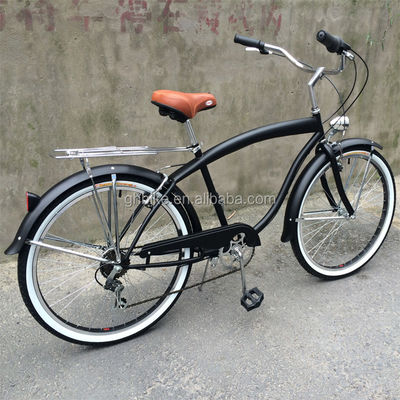 Удобный и долговечный мужской велосипед 6 скоростей Beach Cruiser с 170 мм коленчатой ручкой