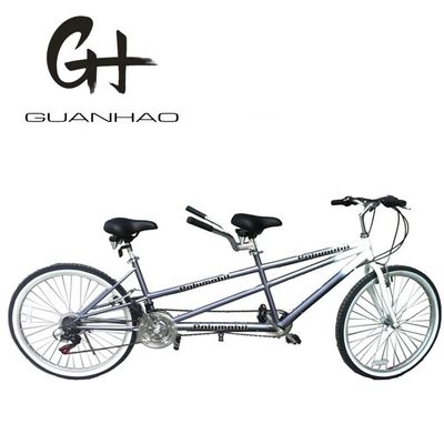 26 дюймовый алюминиевый ободок тандемный велосипед с 21 кг стальной горной рамой и Shimano 18 скоростей