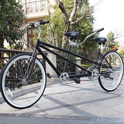 26 дюймовый алюминиевый ободок тандемный велосипед с 21 кг стальной горной рамой и Shimano 18 скоростей