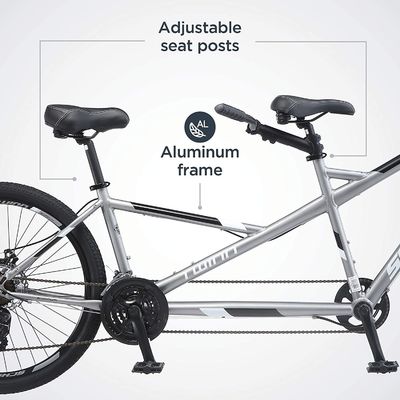 Двухместный тандемный велосипед 26&quot; 21s Коэффициенты 1 скорость 120 кг Грузоподъемность популярный выбор
