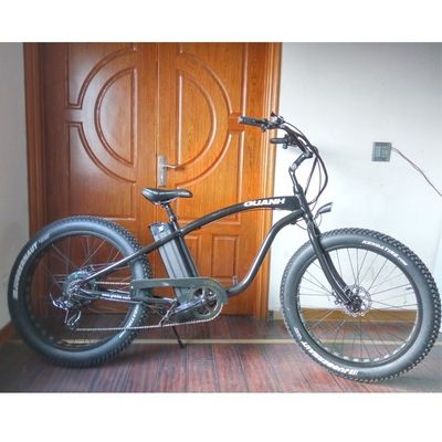 26 &quot;Рулевой размер 48V 1000W 21AH Литий батарейный электрический велосипед для Vintage Beach Cruiser
