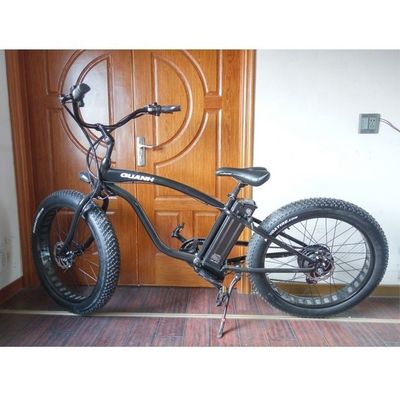 26 &quot;Рулевой размер 48V 1000W 21AH Литий батарейный электрический велосипед для Vintage Beach Cruiser