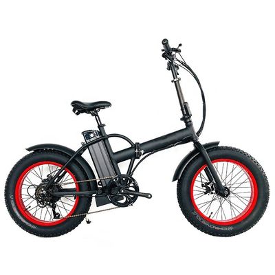 США UL2849 В продаже 20 * 4 &quot;Большая шина 500W 48V 14AH Литий батарейный электрический складный велосипед