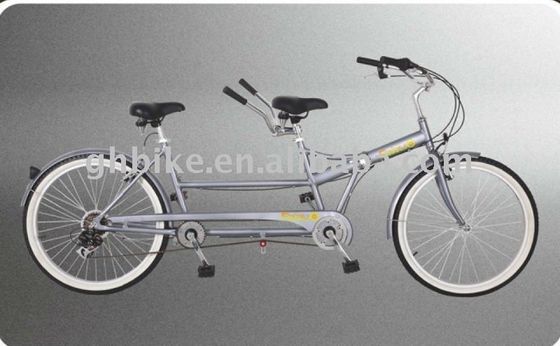 Shimano 7 Speed Tandem Bike 26&quot; складной тандемный велосипед с стальной рамой и двумя сиденьями