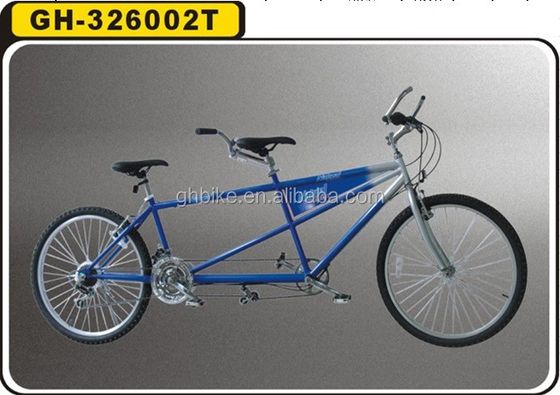 Shimano 7 Speed Tandem Bike 26&quot; складной тандемный велосипед с стальной рамой и двумя сиденьями