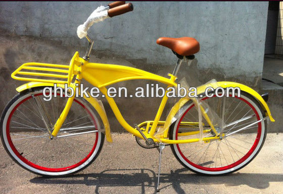 2017 Single Speed Beach Cruiser Bike с передней стойкой и легкой алюминиевой рамой