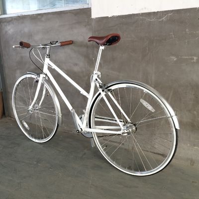 Винтажный CR-MO Steel 4130 Lady Women Girl Внутренний 3-скоростной городской велосипед для рынка Европы