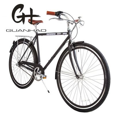CE Hi-Ten Steel Frame Single Speed Street Голландия Традиционный мужской городской велосипед