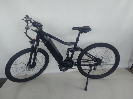 Kenda Tire 29 дюймов полная подвесная рама электрический горный велосипед с мотором 48V 1000W