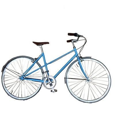 700C Shimano NEXUS Внутренний 7 скоростей Тормозный калибр Винтажный CE OEM Женщины Городской велосипед