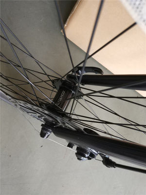 Shimano Gear Жесткий каркас Дисковый тормоз OEM Chromoly 4130 Каркас мужской взрослый гибридный городской крейсер Велосипед Дорожный велосипед