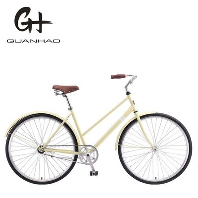 26&quot; Lady City Bike с Hi-Ten Steel Frame Coaster Brake Rear Rack и опциями OEM/ODM