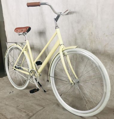 26&quot; Lady City Bike с Hi-Ten Steel Frame Coaster Brake Rear Rack и опциями OEM/ODM
