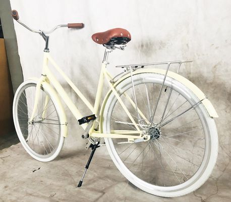 26&quot; Lady City Bike с Hi-Ten Steel Frame Coaster Brake Rear Rack и опциями OEM/ODM