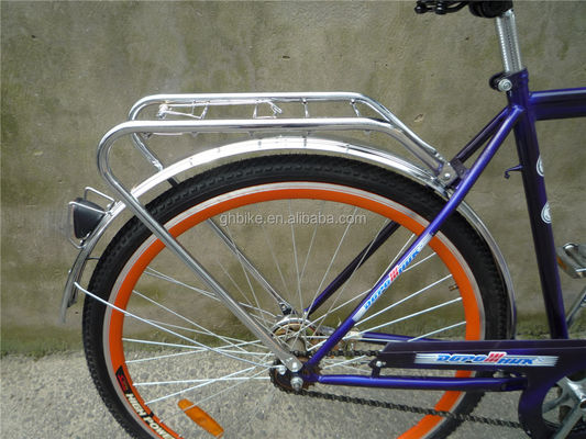 3-х единичное комбинированное предложение Vintage Adult Mens Single Speed Retro City Cruiser Bike с передней корзиной