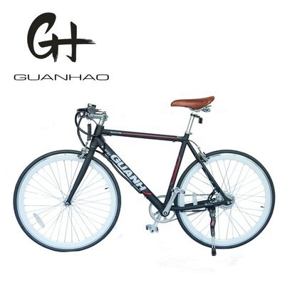 City 700C 25KM/H CE 36V 8AH Литийная батарея OEM на заказ 250W Европа City Single Speed Adult Men Электрический велосипед с скрытой батареей