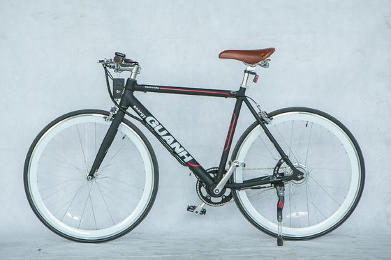 City 700C 25KM/H CE 36V 8AH Литийная батарея OEM на заказ 250W Европа City Single Speed Adult Men Электрический велосипед с скрытой батареей