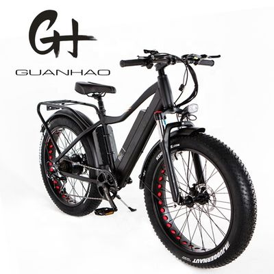 Снежный велосипед 26&quot; 52V 1000W с 7 скоростными передачами и 17AH литиевой батареей
