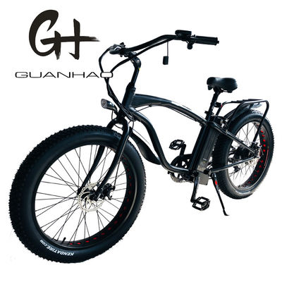 26&quot; 1000W Bafang задний мотор жирная шина электрический грузовой пляжный крейсер велосипед с 48V 21AH литий батареи