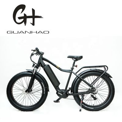 500 ватт 17AH аккумулятор 8Fun Средний мотор M600 26 "4,0 Снежная шина Электрический горный велосипед