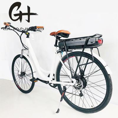 26&quot;*1.95 Kenda Шина 28&quot; 36V350W 28KM/H 14AH Литийная батарея OEM/ODM EN15194 Женщины Электрический городской велосипед