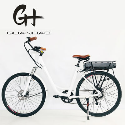 26&quot;*1.95 Kenda Шина 28&quot; 36V350W 28KM/H 14AH Литийная батарея OEM/ODM EN15194 Женщины Электрический городской велосипед