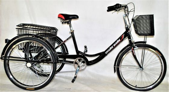 24&quot; задний центр мотора стальной рамы 7 скоростей 36V350W 35КМ/ч унисекс для взрослых электрические трехколесные