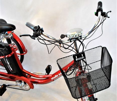 24&quot; задний центр мотора стальной рамы 7 скоростей 36V350W 35КМ/ч унисекс для взрослых электрические трехколесные