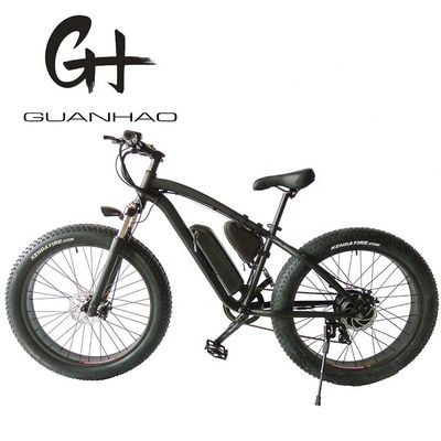 26 дюймовый Hi-Ten Steel Frame 48V 500W 10.4AH Китайский снежный жирный шины горный электрический велосипед