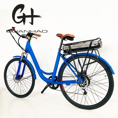 27.5&quot; 48V 500W 14AH 45KM/H EN15194 CE Stock Lady Electric City Ebike с задней 7-ступенчатой передачей