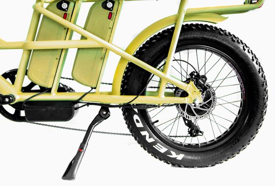 Рама из алюминиевого сплава 48V34AH 1000W Fat Tire Эбик с двумя батареями и двумя корзинами
