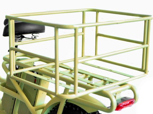 Рама из алюминиевого сплава 48V34AH 1000W Fat Tire Эбик с двумя батареями и двумя корзинами