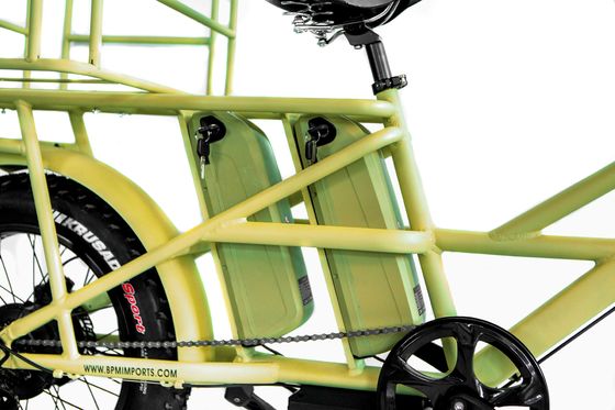 Рама из алюминиевого сплава 48V34AH 1000W Fat Tire Эбик с двумя батареями и двумя корзинами