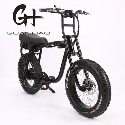 Стильный 20&quot; 48V 500W безстылочный задний мотор колесо 4.0 жирная шина электрический городской вертолет велосипед