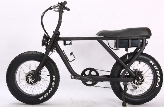 Стильный 20&quot; 48V 500W безстылочный задний мотор колесо 4.0 жирная шина электрический городской вертолет велосипед