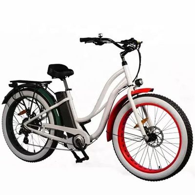 26&quot; женская рама 17AH литийная батарея 1000W электрический грузовой 48V электрический городской велосипед