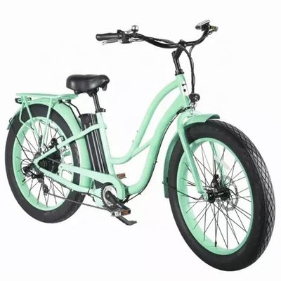 26&quot; женская рама 17AH литийная батарея 1000W электрический грузовой 48V электрический городской велосипед