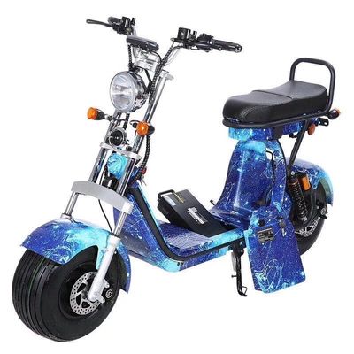 Citycoco Bike Электрический скутер с жирными шинами Мопед с двигателем заднего привода 60 Вт 2000 Вт 12 &quot;Размер колеса